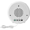 thumbnail image 3 of Sangean RCR-29 FM-RDS/AM/Weather Alert/Aux-in Digital Tuning Clock Radio - White, 3 of 3