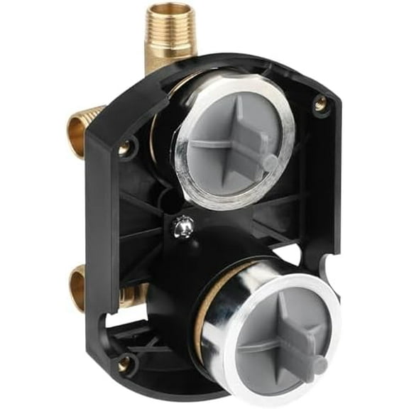 R22000 Shower Valve with Diverter 3-Way 6-Way Rough in Valve, R22000 Universal Rough-In Shower Valves Kit with Integrated Diverter, Brass Body$$Tools & Hardware Other