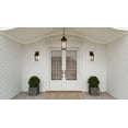 thumbnail image 2 of Buckley 1-Light Matte Black Outdoor Wall Lantern, 2 of 6