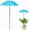 H, variant on RoamHome Adjustable Plant Umbrella Sunshade 27 Inch for Outdoor Garden Patio Plants, Easy Installation Stainless Steel Frame Sun Protection for Potted Flowers & Garden Beds