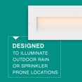 thumbnail image 3 of Hinkley Lighting 1565 Taper 12V 2.5W 8" Wide Led Step Light - Matte Black Stainless, 3 of 5