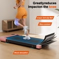 thumbnail image 3 of Walking Pad Upgrade Smart Under Desk Treadmill, 1.2HP Small Quiet Portable Treadmill,Walking Treadmill Under Desk,APP & Remote Control, Knee-Protective,No-Assembly, 3 of 6