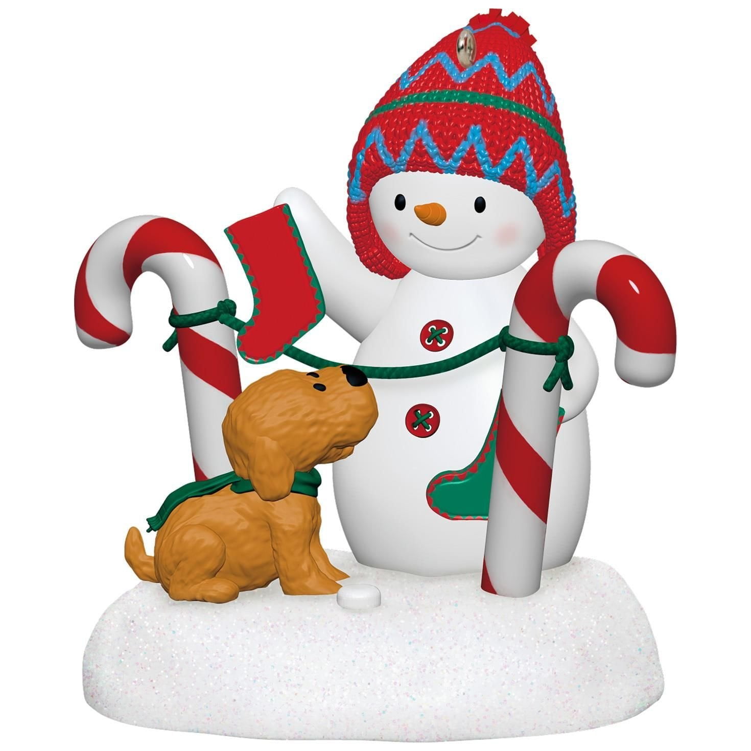 2017 hallmark snowman plush