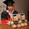 thumbnail image 4 of Graduation Gifts Teddy Bear Stuffed Animal Plush Toy,9 Inch Stuffed Animal Graduation Gift Graduation Plush Bear with Hat for Kindergarten Elementary High School College Graduation Party School, 4 of 5