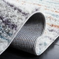 thumbnail image 5 of SAFAVIEH Berber Dayna Abstract Shag Area Rug, 9' x 12', Blue Rust/Ivory, 5 of 8