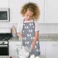 thumbnail image 4 of King Charles Cavalier Kids Aprons for Girls and Boys,Adjustable Neck Strap Toddler Aprons for Kids Cooking Baking, 4 of 7