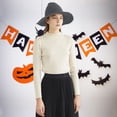 thumbnail image 3 of Harpily Knitted Witch Hat For Women Halloween Theme Irregular Wide Brim Loose Fit Decorative Head Accessory, 3 of 4