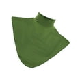 thumbnail image 4 of Moda falso cuello alto solapa chal medias camisas cuello falso abrigo bufanda cuello suave Verde Yuyangstore Cuello simulado desmontable., 4 of 8