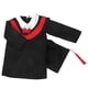 thumbnail image 5 of FELTECHELECTR 1 juego de bata de graduación para niños, disfraz de cosplay (cuello rojo con certificado de 120 cm), 5 of 6