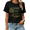 Black, variant on Reduce Reuse Recycle Respect Tree Graphic Tees Womans Tshirt Shirts White/Black S-5XL Tops