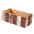 thumbnail image 1 of Maceta rectangular, maceta de madera, contenedor de plantas, maceta para plantas al aire libre, maceta de flores, maceta vintage para decoración de Cola Maceta de época, 1 of 8