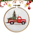 thumbnail image 3 of Kit Costura Hecho A Mano para Manualidades Bordado Navideño (camión), 3 of 9