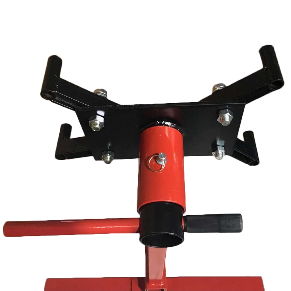 Ktaxon Engine Stand 1000lb Pro Hoist Automotive Lift Rotating 4 Leg Type Motor Red