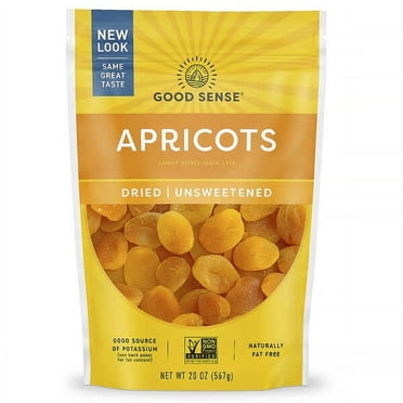 Good Sense, Apricots, Dried & Unsweetened, 20 oz