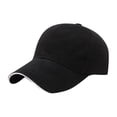 thumbnail image 3 of MKKAS Men’s Long Brim Baseball Cap Hat, Adjustable Outdoor Sports Sun Protection Hat for Fishing and Hiking, Black, Baseball Cap Hat, Long Brim, 3 of 8