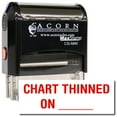 thumbnail image 1 of Large Self-Inking Chart Thinned On Stamp with Burgundy Ink, 1 of 4