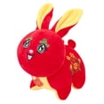 thumbnail image 3 of Muñeca mascota del año del conejo, juguete de peluche corto, artesanía de costura exquisita, regalo duradero para 30 centimetros Hugo muñeca mascota, 3 of 7