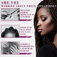 thumbnail image 2 of 100g Extreme Hold Braid Gel Smooths & Tames Frizz Hair Gel for Braids Locks Twists Cornrows, 2 of 5