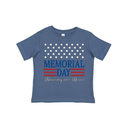 

Inktastic Memorial Day- Honoring Our Heroes Gift Toddler Boy or Toddler Girl T-Shirt