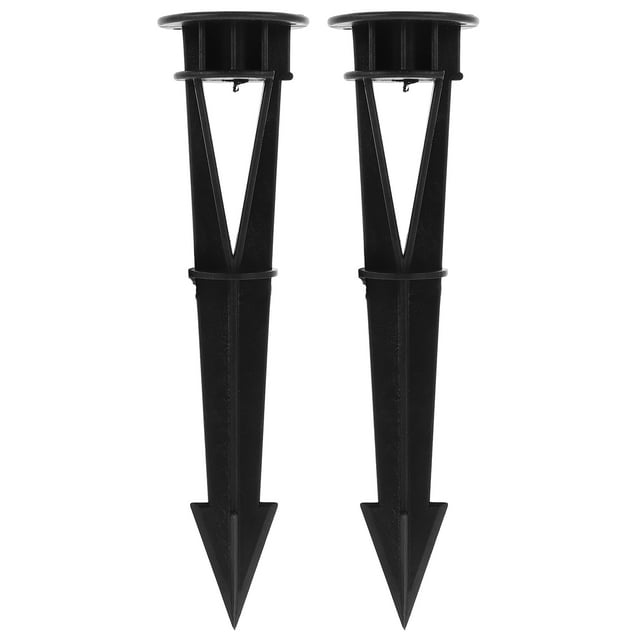 WASHWEPE 2Ud Estacas De Plástico Para Luces De Jardín Con Durable Para Uso En Exteriores