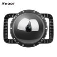thumbnail image 1 of SHOOT 6inch Dual Handheld Waterproof Dome Port Diving Housing Case Compatible with Osmo Action, 1 of 7