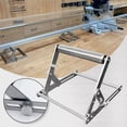 thumbnail image 5 of Soporte Plegable de Acero Inoxidable de Soporte de Material de Máquina de Corte Ajustable para Soporte de Corte Elevador de Banco de Trabajo,A, 5 of 5