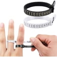 thumbnail image 1 of Herramienta de medición de tamaño de anillo [2 piezas] Juego de medidas de calibre de tamaño de dedo reutilizable Acediar 1-20 Xemadio CDWJ009, 1 of 6