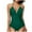 Green, variant on Plus Size One Piece Tankini Swimsuit for Womens Summer Fashion V Neck Mesh Swimsuit Fashion Bikini Bathing Suit