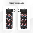 thumbnail image 3 of Yiaed Surfing Santa Print Water Bottle with Straw Lid, Stainless Steel Double Wall Insulated Water Bottle | Leak-Proof and Spill-Proof Water Bottle, 3 of 8