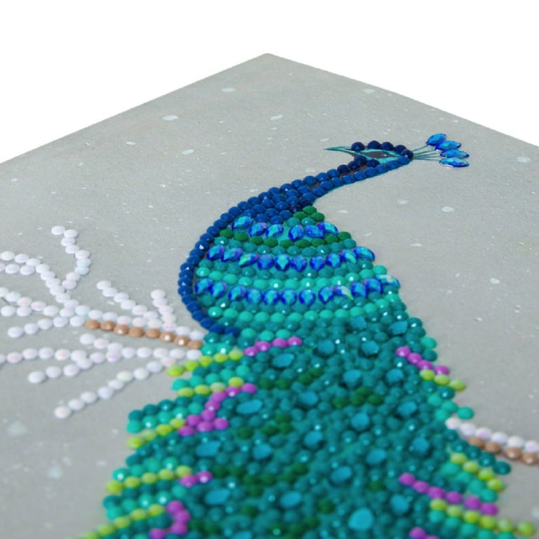 Craft Buddy 18cm DIY Crystal Art / Diamond Painting Card Kit - Kingfisher 