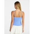 thumbnail image 3 of No Boundaries Lace Trim V-Neck Cami, Women’s XXS-XXL, 3 of 5