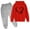 d-Red1122, variant on VNKIDY Hoodie Sets For Teen Girls Sweatsuits 2 Piece Outfits Sets Oversized Hoodie And Sweatpants Sets Preppy Clothes Sets Boho