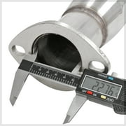 DNA Motoring For 92-95 Honda Civic Hatchback 3DR EG Performance Catback Exhaust 4.5 Titanium Style Muffler Tip