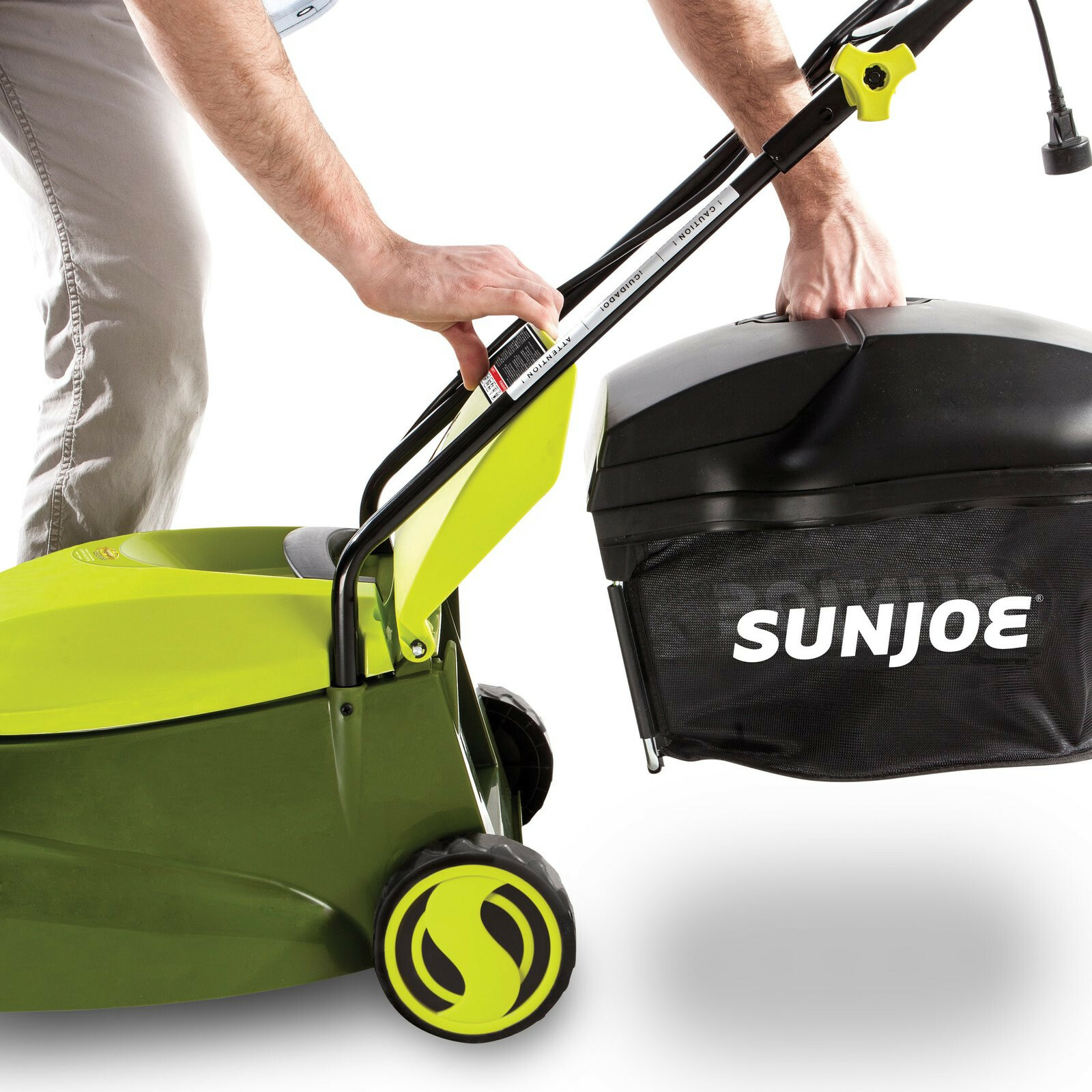 Sun Joe Electric 14-inch Lawn Mower W/ Side Discharge Chute, 13-Amp - image 4 of 9