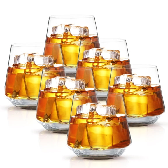 Berkware Set of 6 Tapered Whiskey Glasses (15.8oz)