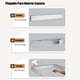 thumbnail image 3 of Tendedero de Ropa Plegable de Acero Inoxidable Ideal para Secado en Interiores y Exteriores,Tendedero Plegable de Acero Inoxidable para Colgar Ropa (80cm) (Blanco), 3 of 8