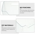 thumbnail image 3 of COMPUKAS Estante De Pared Para Ducha Y Transparente Con Sin Taladro Y Material Duradero Pet, 3 of 6