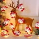thumbnail image 5 of Fiudx Guirnalda de Luces Led con Forma de Oso, Adorable Decoración con Forma de Oso, Funciona con Pilas, Resistente Al Agua Ip44, Perfecta para Fiestas Navideñas, para Uso En Interiores y Exteriores,, 5 of 7