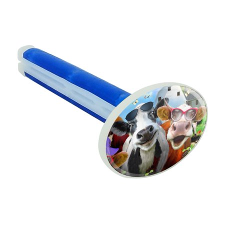 Udderly Cool Cow Farm Selfie Car Air Freshener Vent Clip