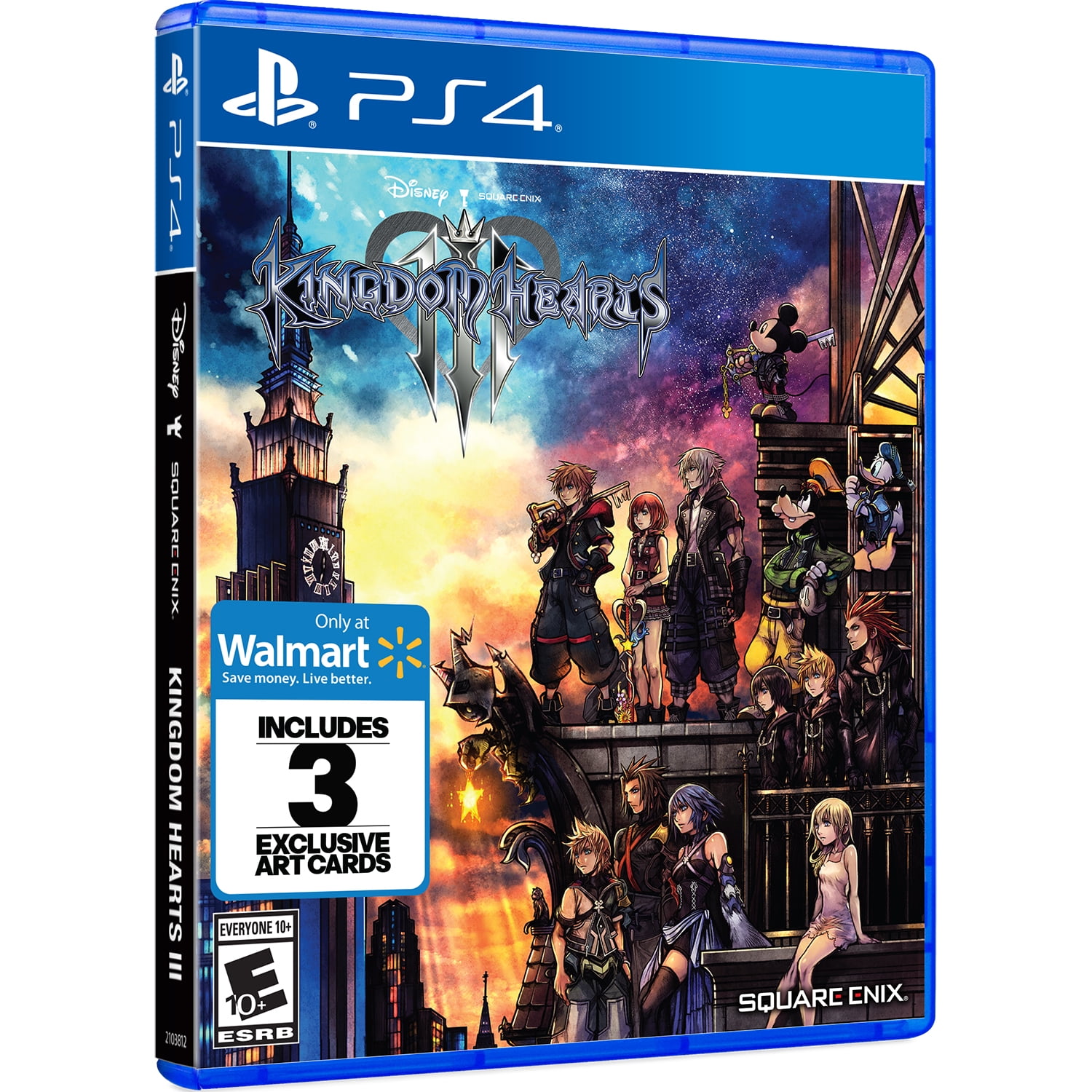Walmart Exclusive: Kingdom Hearts Square Enix, PlayStation 4, -