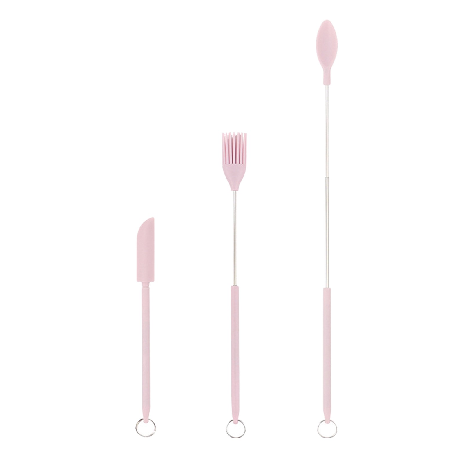 Mini Silicone Telescoping Spatula 2022 Upgrade Kitchen Cooking Spoon