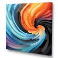 thumbnail image 2 of Designart "Opt Art Harmonic symmetry II" Abstract Canvas Print, 2 of 5