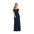 thumbnail image 1 of Off Shoulder Long Bridesmaid Dress, 1 of 4