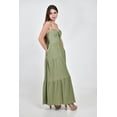 thumbnail image 2 of Vestido maxi de tirantes Roman Fashion /Juvenil, 7319 (Pistache) verde claro M, 2 of 5