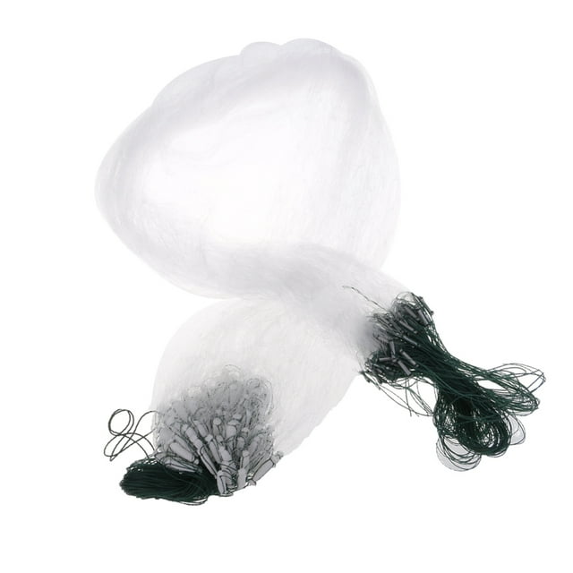 koolsoo Filet avec Flotteur Monofilament Maille Trou de Faille Taille 3x3cm