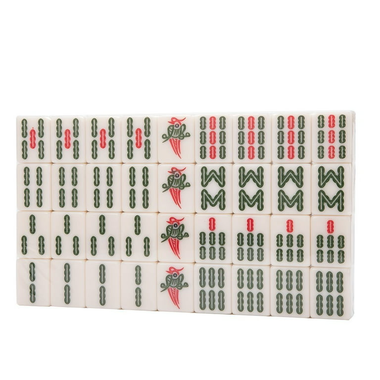  SHATONG Mahjong Chinese Vintage Mahjong Carving Home Hand  Rubbing Mahjong Craft Gift Mahjong 144 Tiles with 2 Dice and 2 Spare  Tiles,Game Set Beautiful Gift Suitable for Collection : Toys & Games
