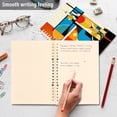 thumbnail image 4 of FORMRS 1-Subject Spiral Notebook 8" x 5" College Ruled 60 Refillable Sheet A5 Hard Cover, 2 Pack, Modern Cocktails, 4 of 7