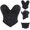 Black, variant on BRGZLK Corset Tops for Women Trendy Lace Up Back Waist Cincher Heart Overbust Lift Tummy Control Strapless Crop Tank Top Going Out Outfits Black XL