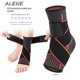 thumbnail image 2 of ALENE Tobillera Mujeres Hombres Gimnasio Pie BraceTop Nylon Aquiles Tendón Retenedor Elasticidad Negro Protección Tobillo, 2 of 4