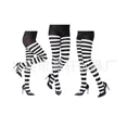 thumbnail image 3 of Medias de tubo largas a rayas rojas y negras para niños y adultos, para Halloween, para fiestas de disfraces, 3 of 3